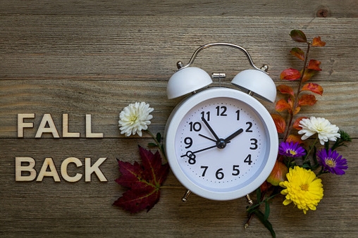 Fall Back - Daylight Saving times ends this Sunday morning